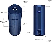 Vista 8 de Ultimate Ears Boom 3 Portable Waterproof Bluetooth Speaker - Lagoon Blue (Renewed)