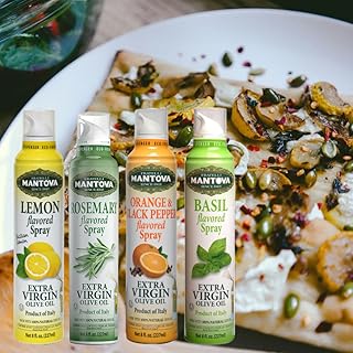 ITALIAN SCENTS Spray Extra Virgin Olive Oil with Basil, Rosemary, Lemon,...