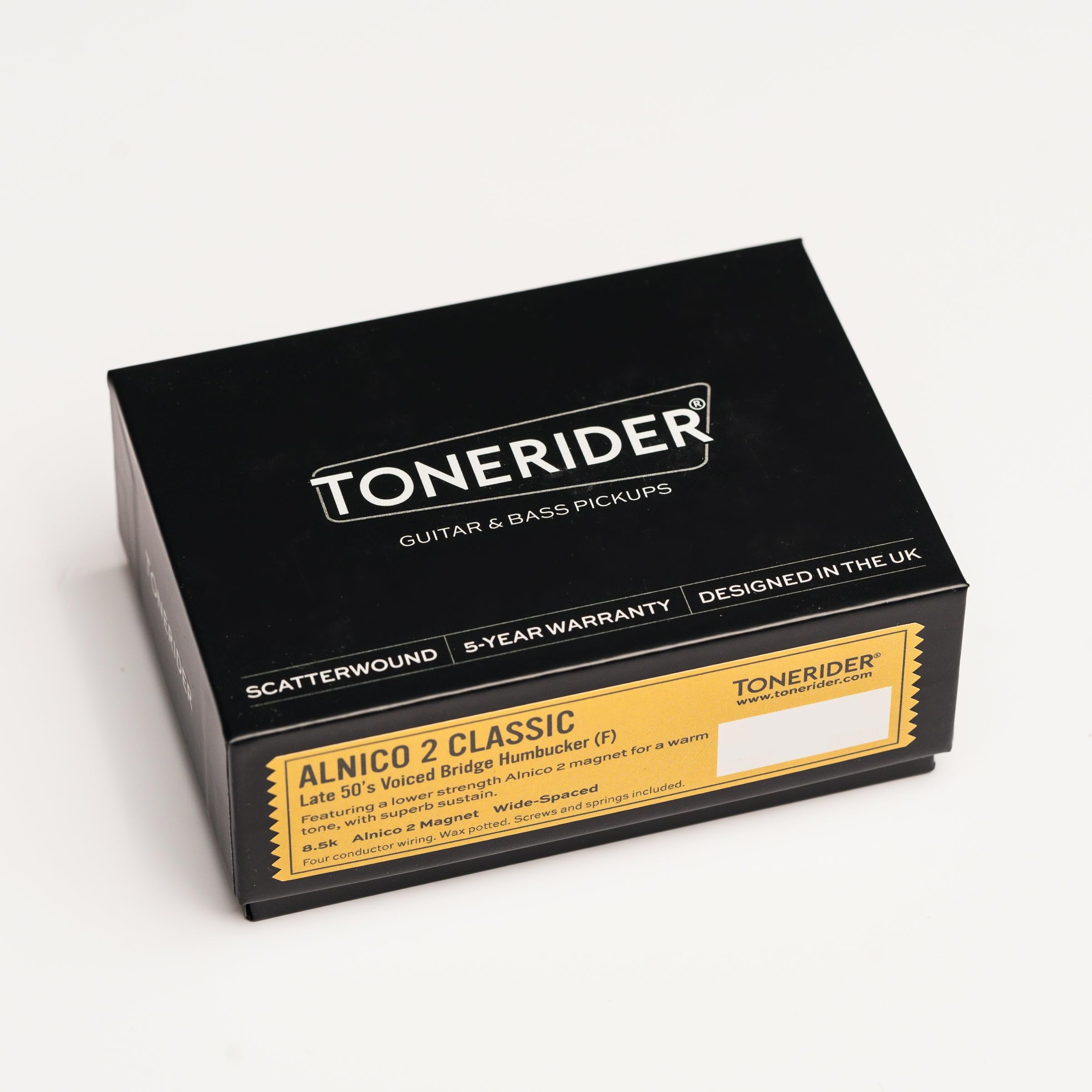 Tonerider Alnico II Classic Humbuckers AC2 (noir, micro chevalet – 50 mm)