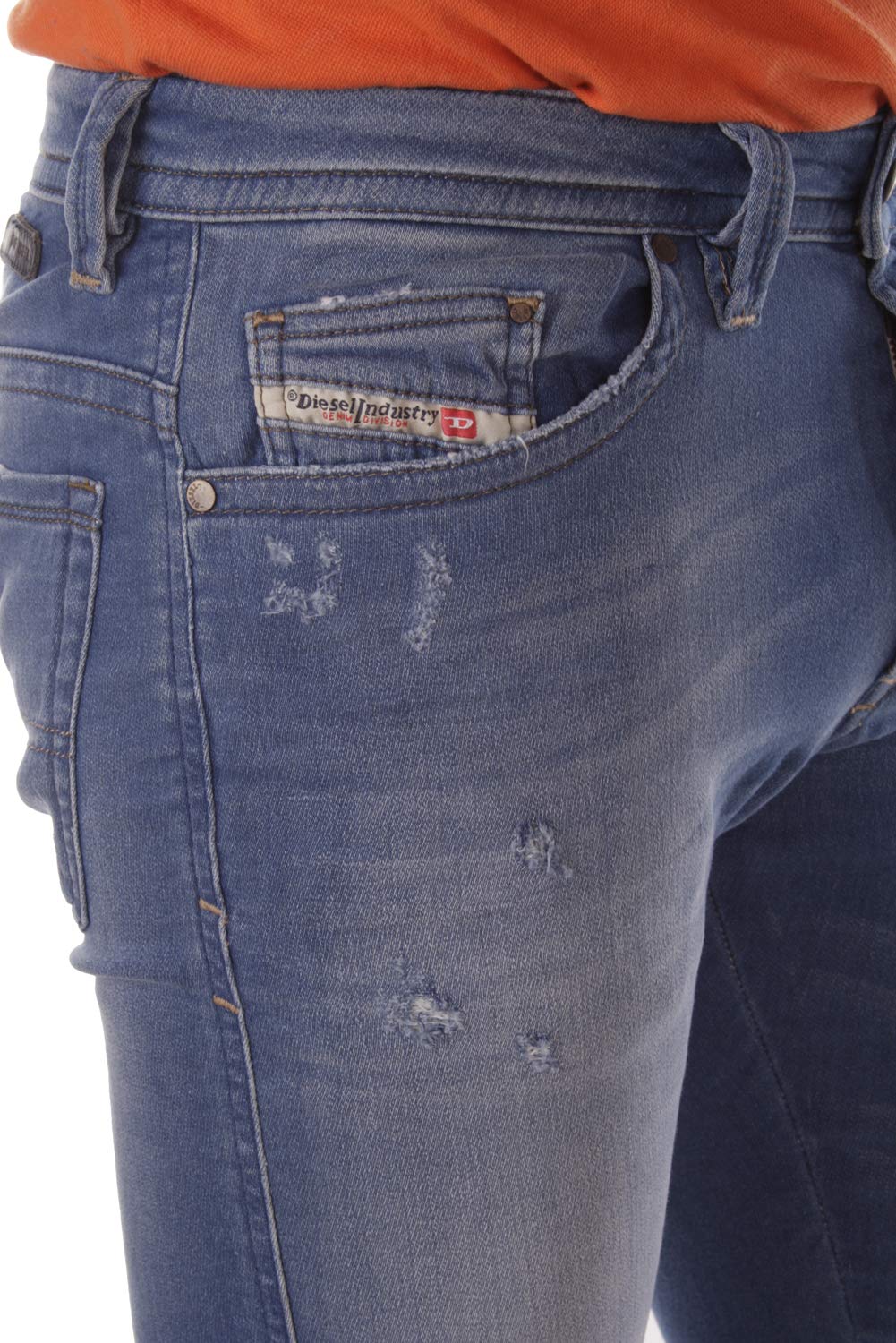Diesel Thavar-NE R73T8 - Jeans da uomo, slim skinny