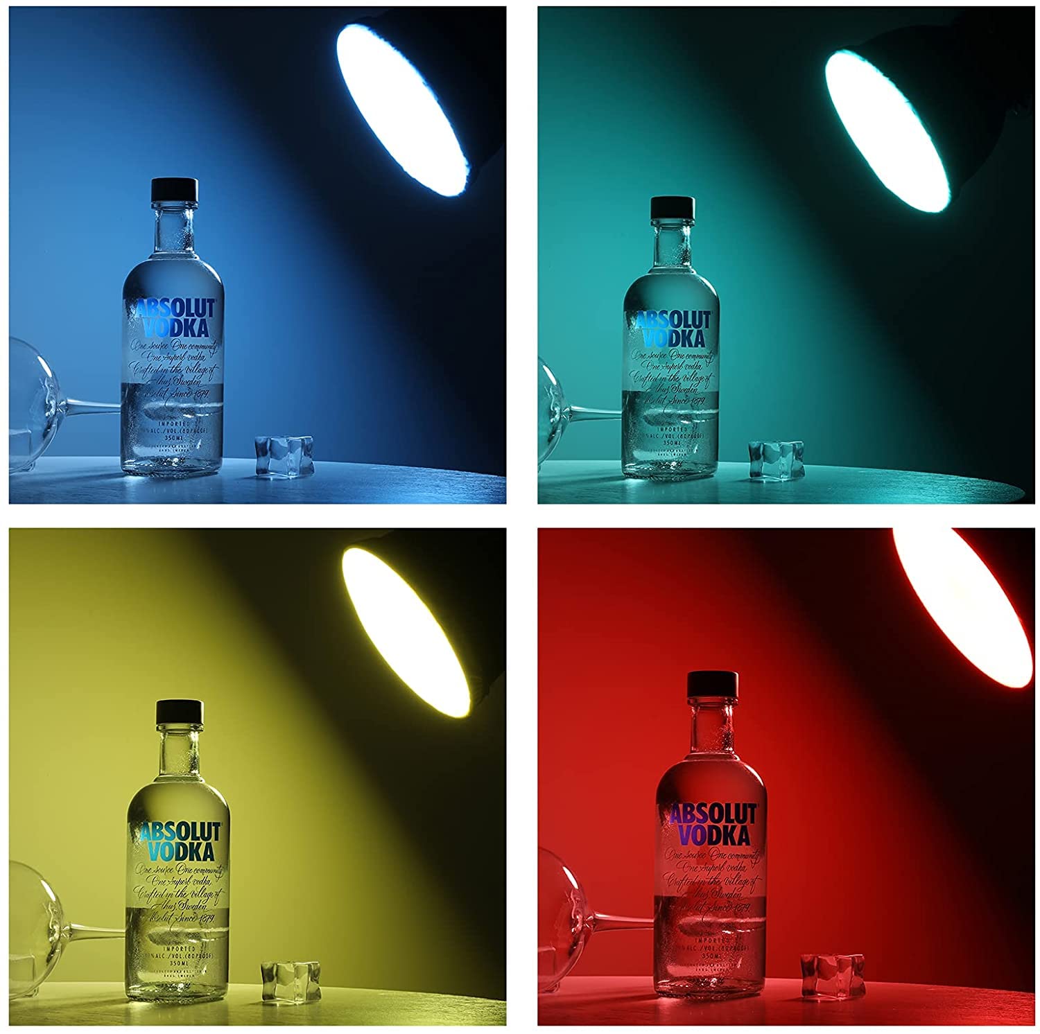 SOONPHO - Diffusore standard per lampada da 18 cm, con griglia a nido d'ape da 10/20/30/40/50/60 gradi, in 6 colori, morbido panno per Bowens Mount Studio Strobe Flash Light Speedlite