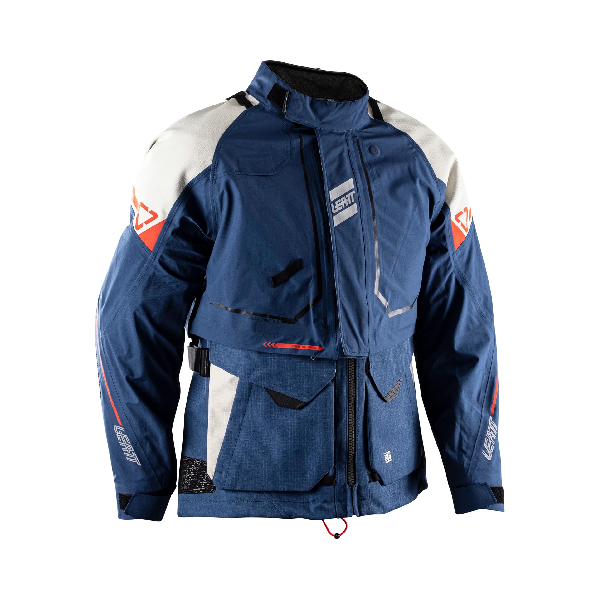 Leatt Veste ADV MultiTour 8.5#XL/US44/EU54 Bleu Nuit | Ventilation optimisée