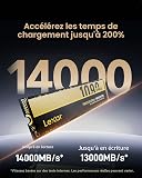 Lexar 4TB PCIe 5.0 Gen5 NVMe SSD NM1090 PRO, up to 14,000MB/s, Advanced Thermal Control Design, DirectStorage Enabled SSD, Best for AI Workloads, Gaming & Content Creation Laptop PC - 3