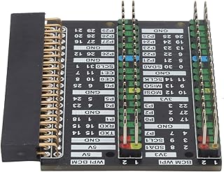 Placa de Expansão GPIO de Fileira Dupla, Placa de Expansão GPIO Placa de Expansão PCB Adaptador de Extensão Módulo de Transferência Linha Dupla para Raspberry Pi, Computadores de