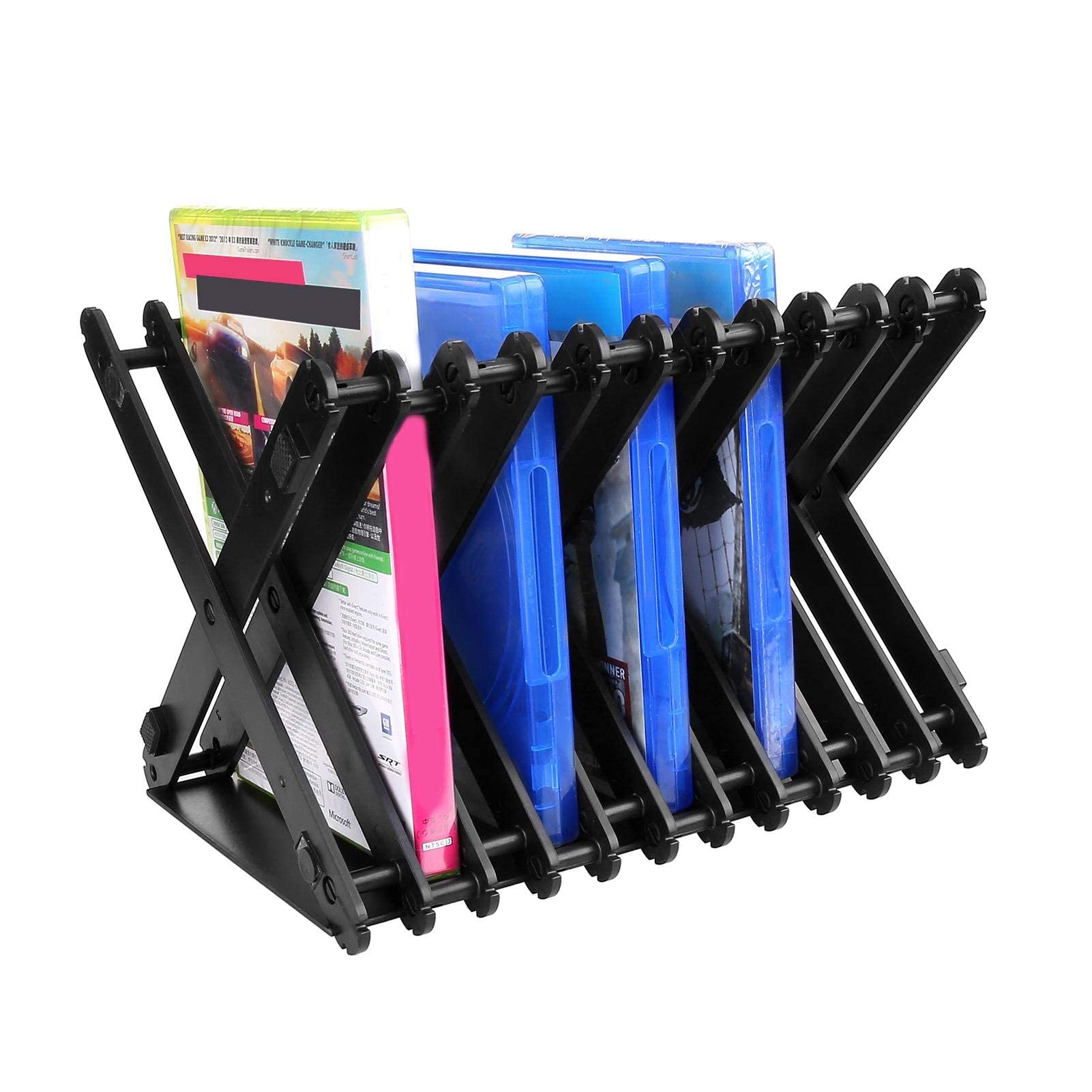 eWINNER Universal Game Disc Storage Rack for PS5/PS4/PS3/PS2/Xbox One S