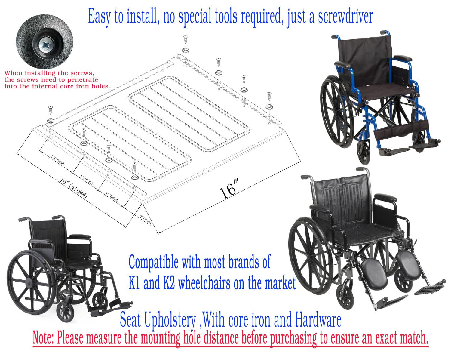 LILLEAGUE クッション Amazon.com: Silver Sport 2 Wheelchair seat