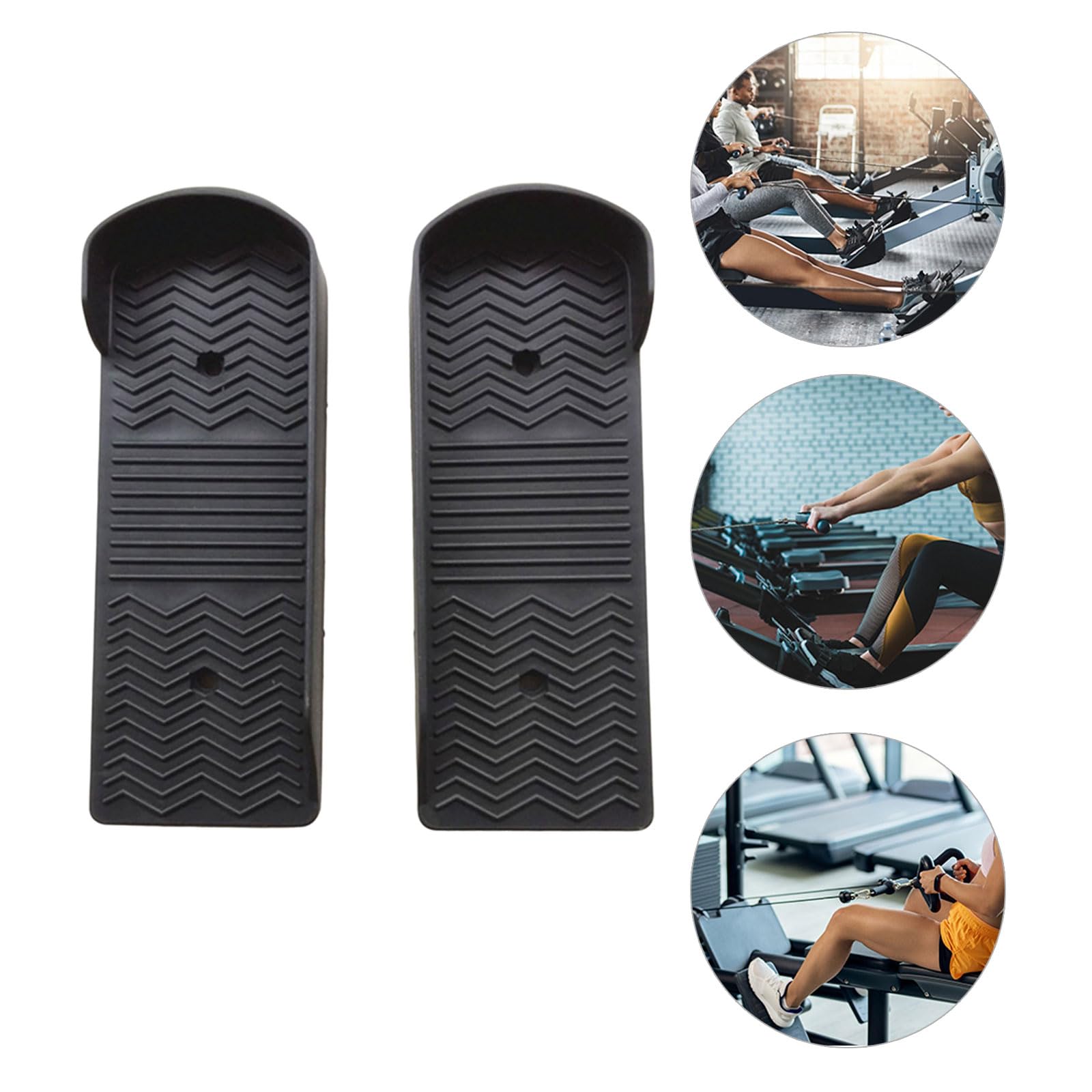 Pédales de Machine elliptique durables, équipement de Fitness, 2 pièces Pédales de Machine elliptique durables, équipement de Fitness, 2 pièces