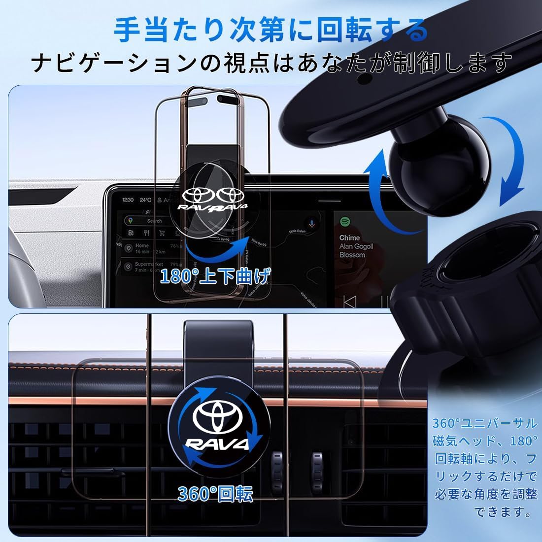 Amazon.co.jp: 【新型RAV4 専用 MXAA52/MXAA54/AXAH52/AXAH54 全