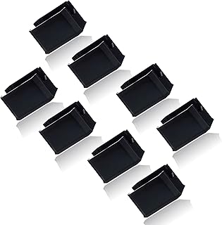 Sweet seven® 8-Piece Plastic Black Sugar Packet Holder