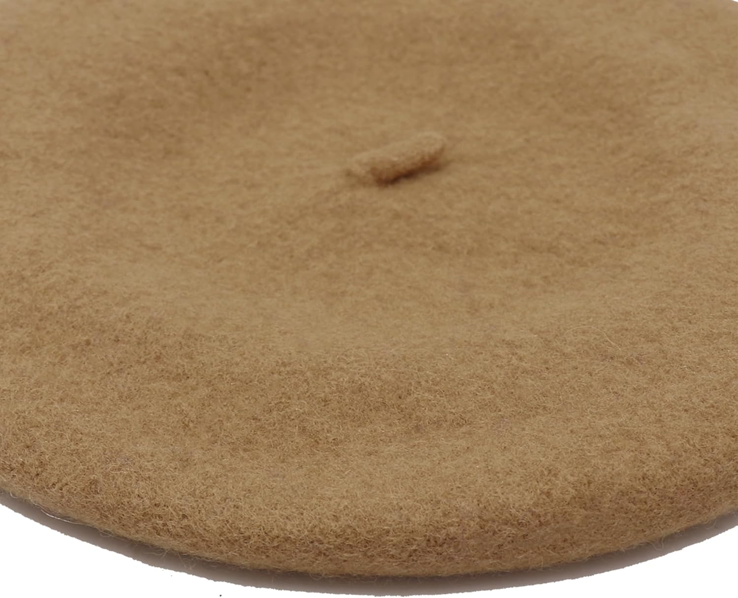 Umeepar Wool French Beret Hat for Women - Image 4
