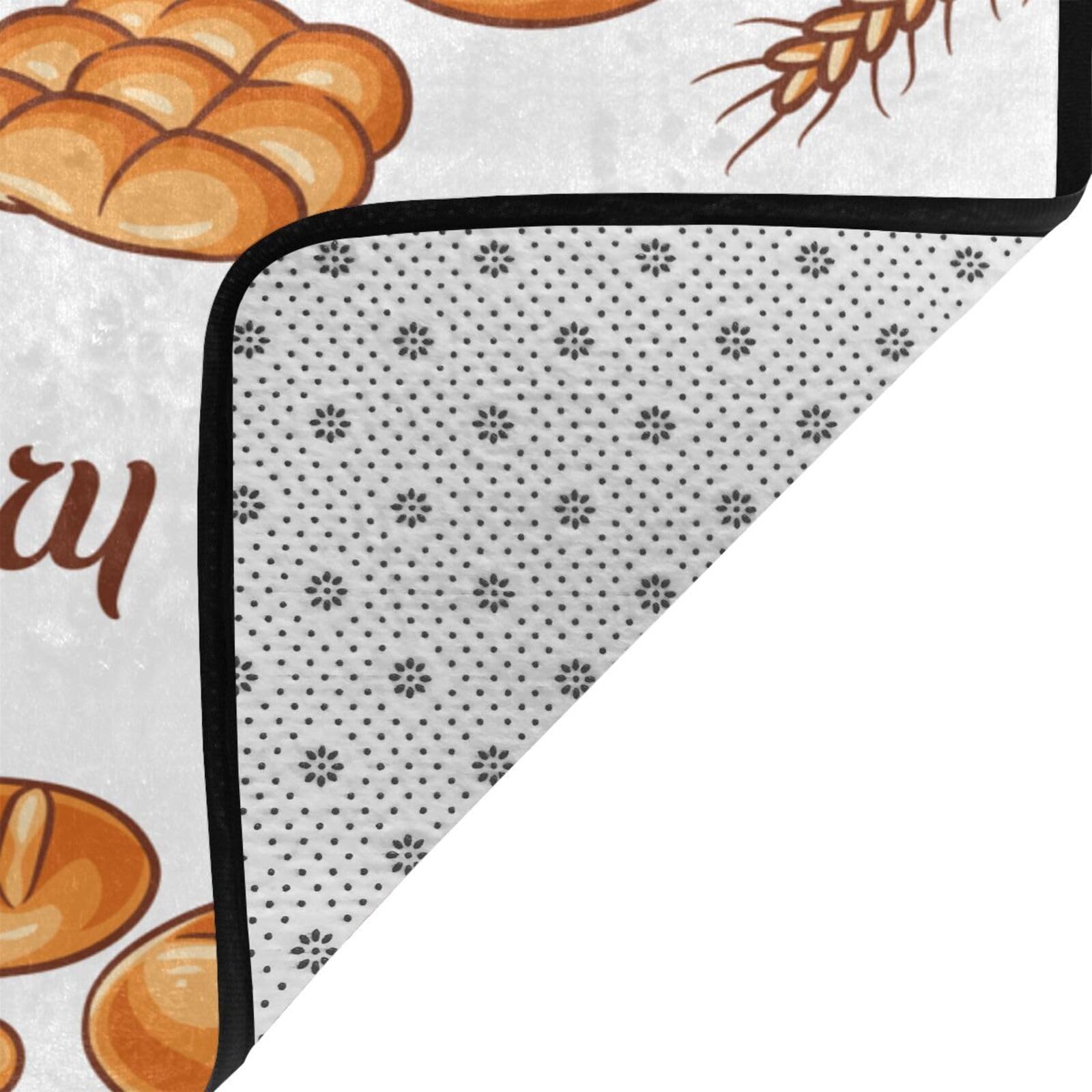 Amazon | Chioee カーペット 大きい ラグ パンとパン屋さん