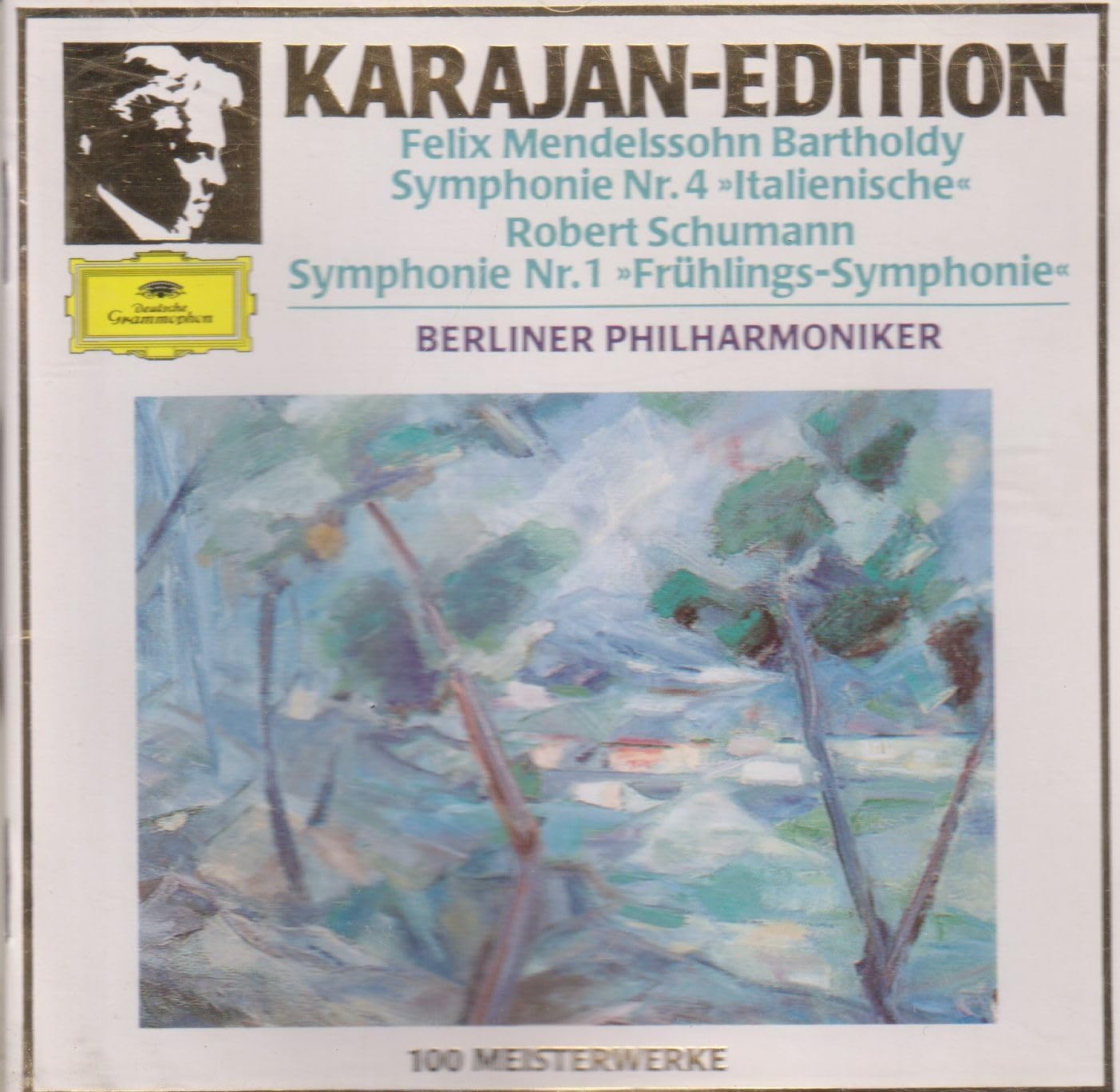 Symphony 4 [Audio CD] Mendelssohn; Karajan and Bpo
