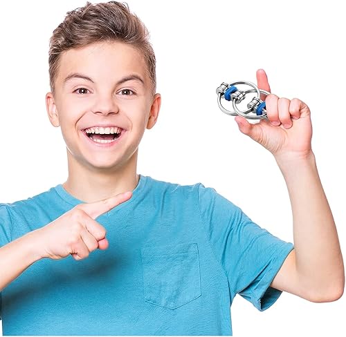 Miniatura 6 de 12 piezas de juguete para ansiedad con cadena para aliviar la presión, ideal para TDAH y TDA, alivio de la ansiedad, juguetes de cadena de bicicleta