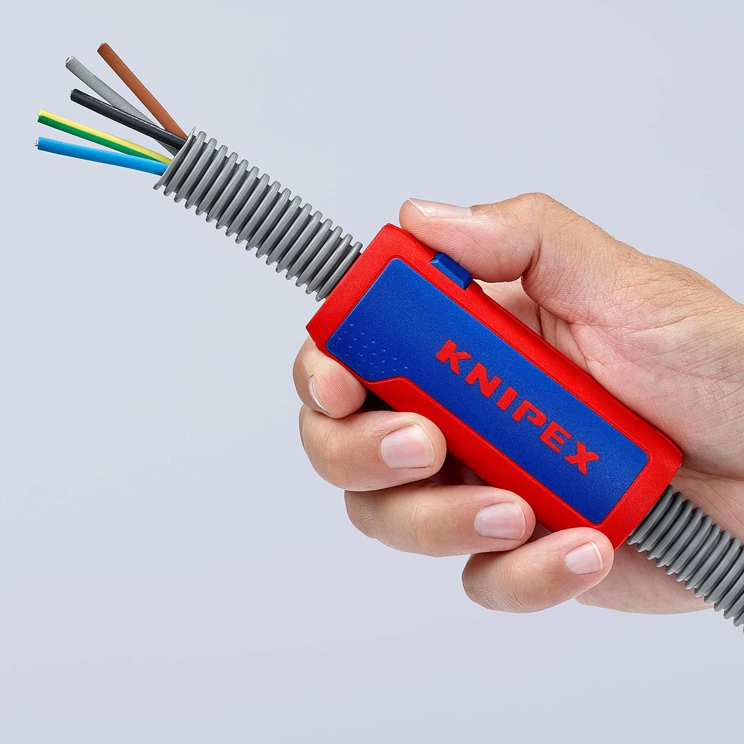 Knipex TwistCut Coupe-tubes pour gaines électriques en blister 100 mm, 90 22 01 SB