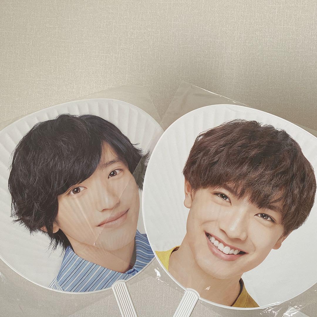 Amazon.co.jp: なにわ男子 道枝駿佑 高橋恭平 うちわ : Toys & Games
