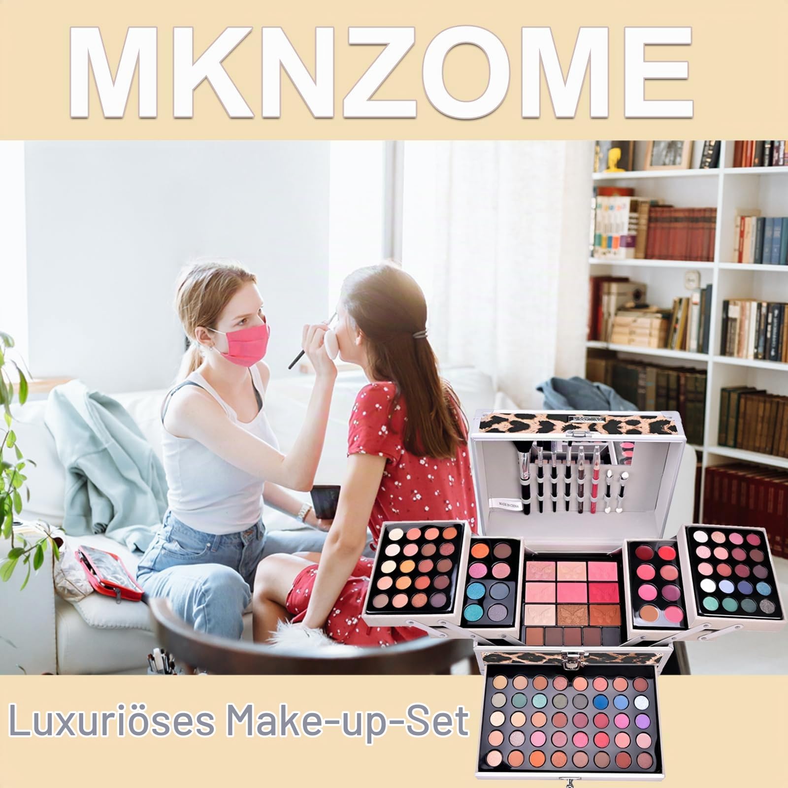 Professionelles Schminkkasten Make-Up Set Mit Lidschatten, Lippengloss, Rouge, Concealer - Multifunktions Kosmetik Produkte für Teenager-Mädchen Und Frauen#5