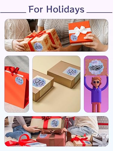 Miniatura 5 de Etiquetas térmicas circulares de 2 pulgadas para paquetes de envío, etiquetas térmicas directas redondas Itari redondas, etiquetas multiusos,