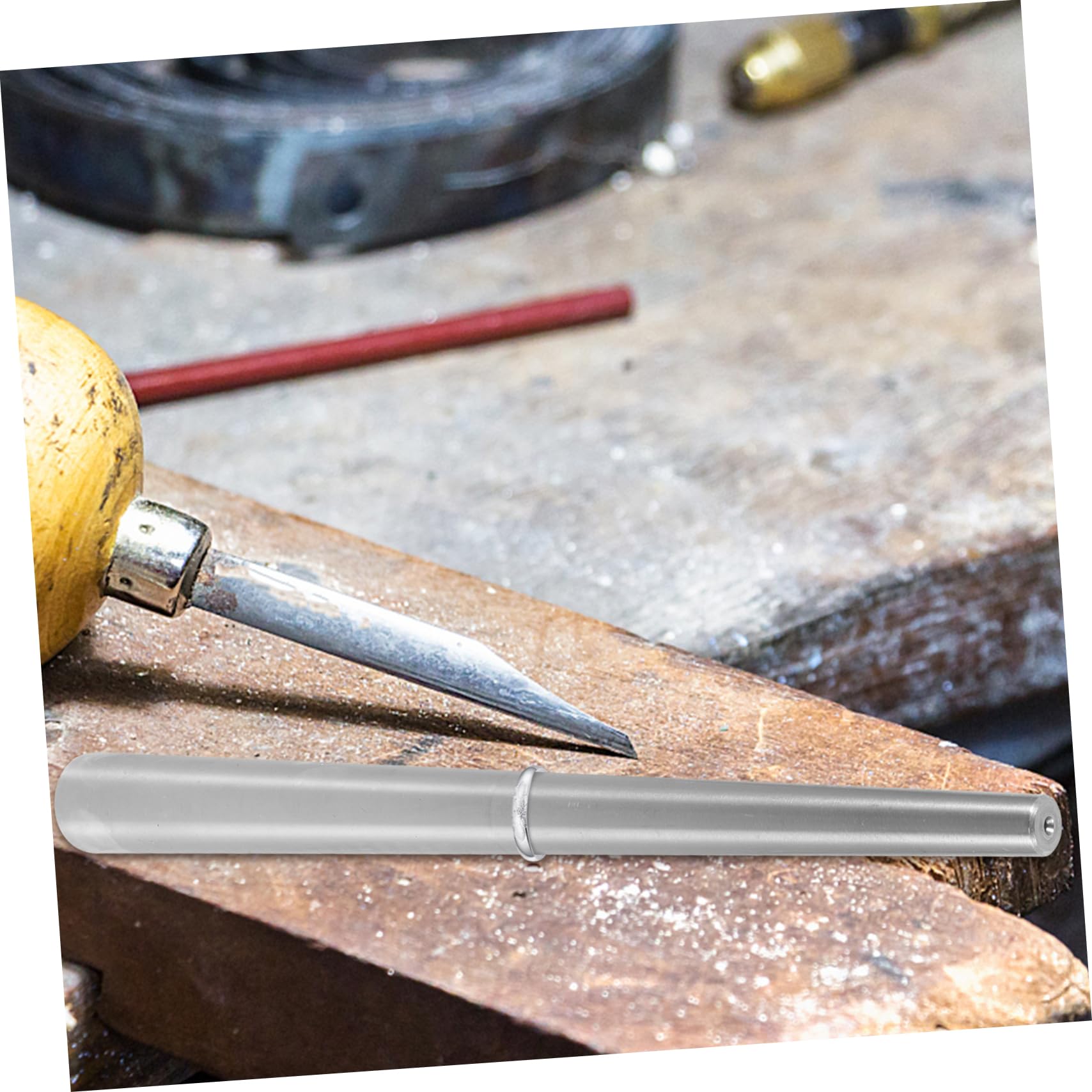 Gatuida Juego Ajustador de Anillos para Joyería de Acero Inoxidable, Herramienta Práctica y Adaptable para Modificar Tamaño en Mantenimiento de Anillos