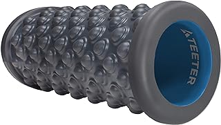 Teeter Massage Foam Roller â€“ Deep Tissue Muscle Relief to Boost Recovery, Flexibility â€“ 13 or 26 inch, 2 Textures/densities â€“ Back Pain Relief, Sports Massage, Myofascial Release