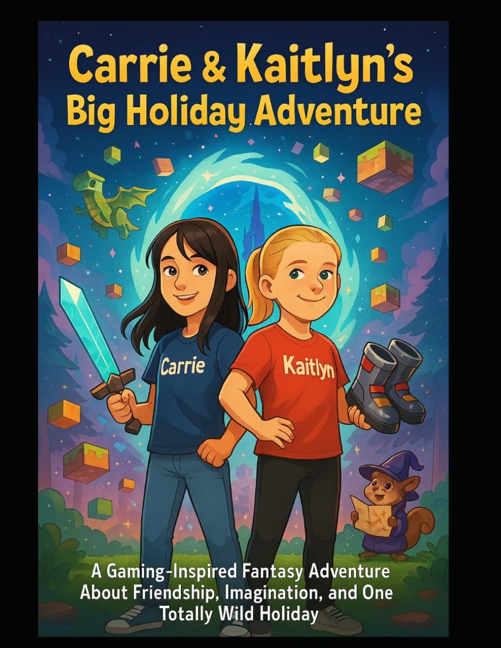Carrie & Kaitlyns Big Holiday Adventure: A Gaming-Inspired Fantasy Adventure About Friendship, Imagination, and One Totally Wild Holiday