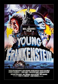 Wallspace Young Frankenstein - 11x17 Framed Movie Poster