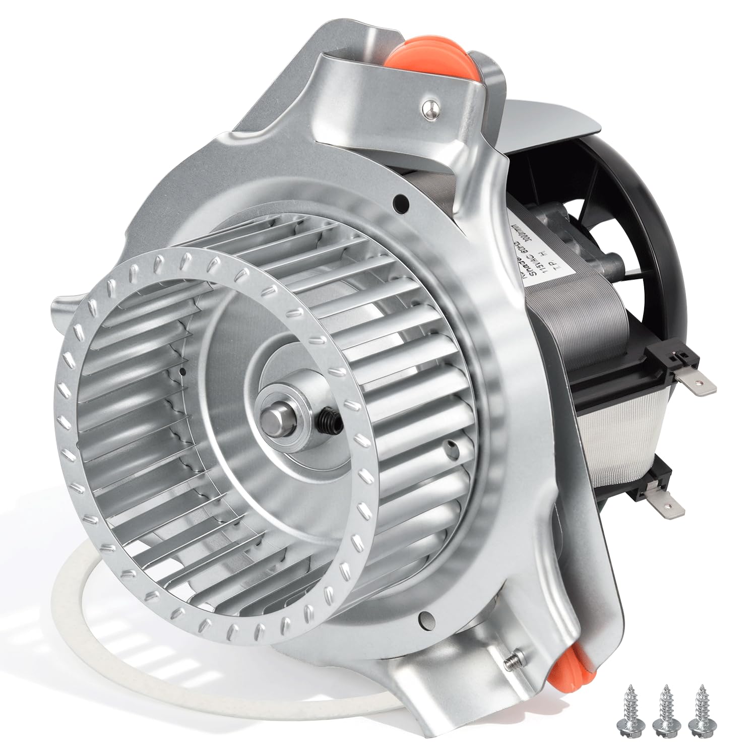 HC21ZE122A, J238-112-11202 Furnace Draft Inducer Motor Kit Compatible with Carrier, Bryant, Payne, and Day & Night Models 326634-401, 347822-763 Exhaust Venter Motor, with Mounting Bracket