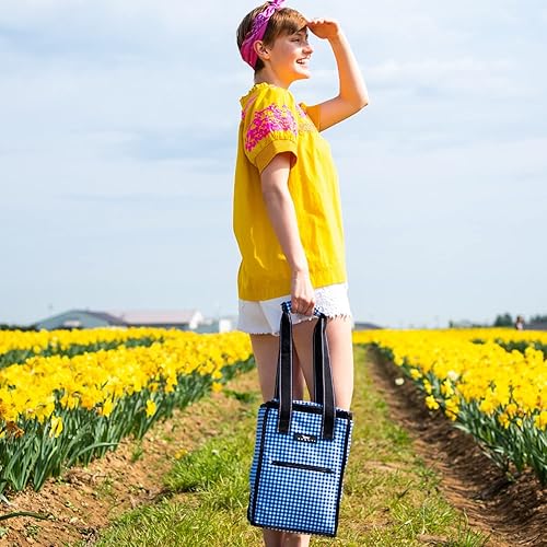 Miniatura 7 de SCOUT Pleasure Chest - Hielera suave, ligera, aislada, se adapta a 5 botellas de vino, enfriador para playa, piscina, barco y picnics