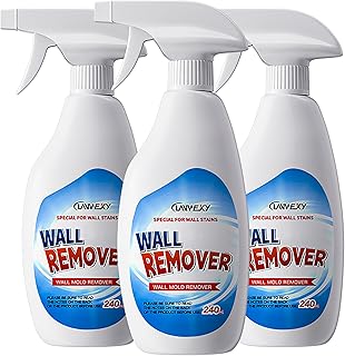 LANWEXY-Highly Effective Removal Spray,Wall Cleaner Spray-Bathroom Foam Cleaner for Shower,Wall,Ceiling,Wood,Kitchens,Tile,Killer with Prevention Inhibitor-3 bottles