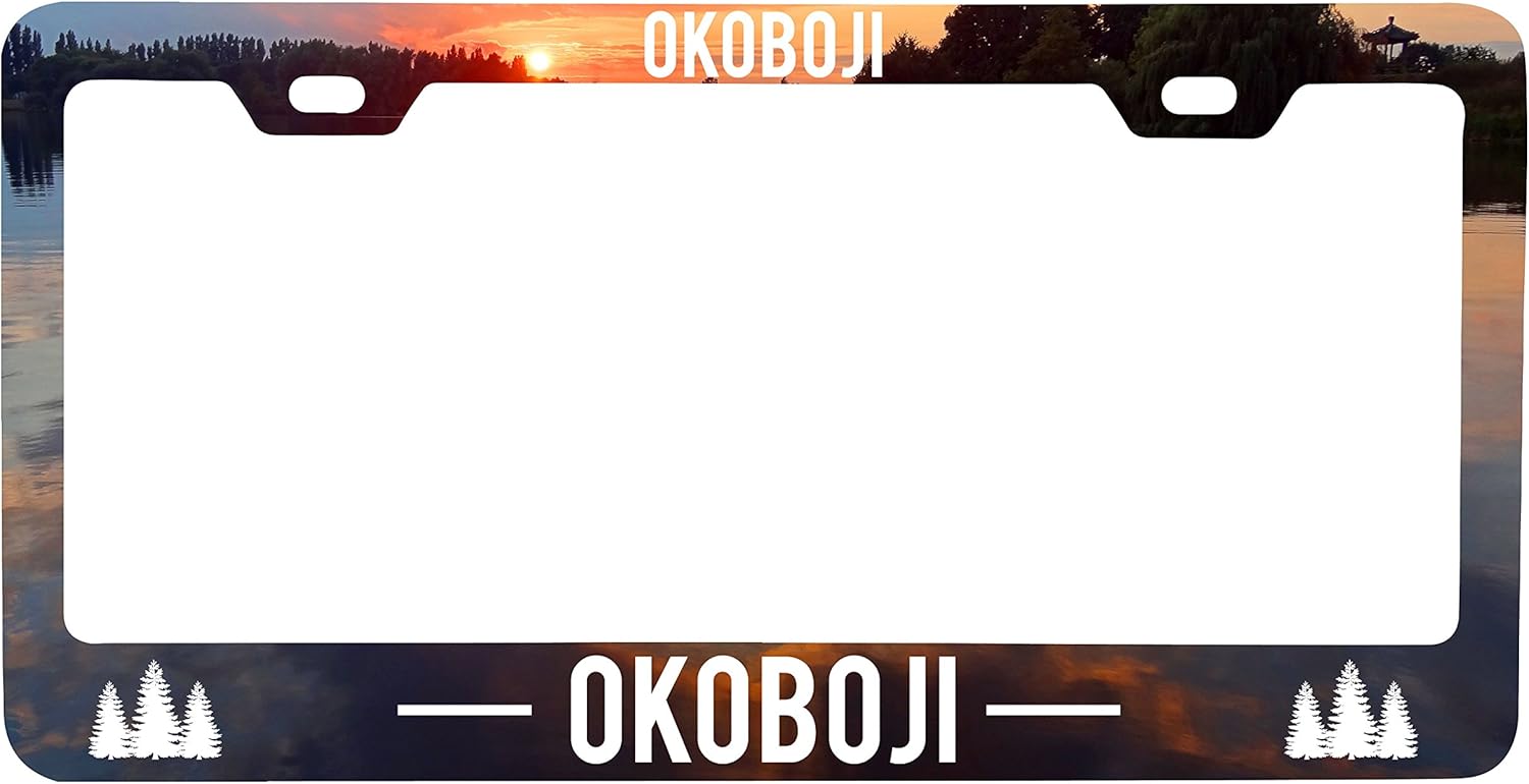 Okoboji Lake License Plate Frame