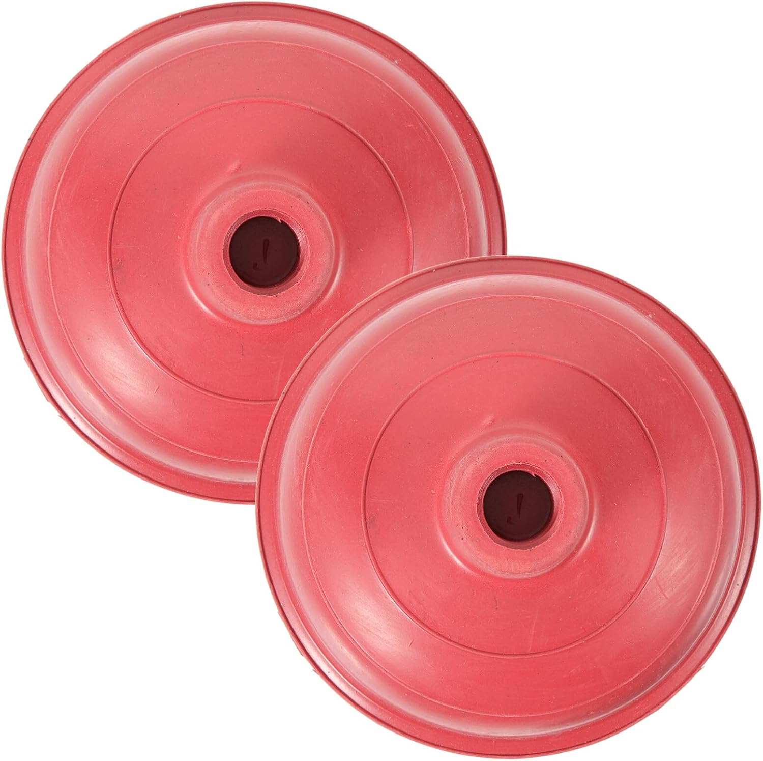 Lurrose 2pcs Force Cup Rubber Toilet Plunger Replacement