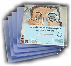 HIGH END 120 Micron Vinyl Pouches, 50 units (45 rounds, 7") MY-SMARTUP