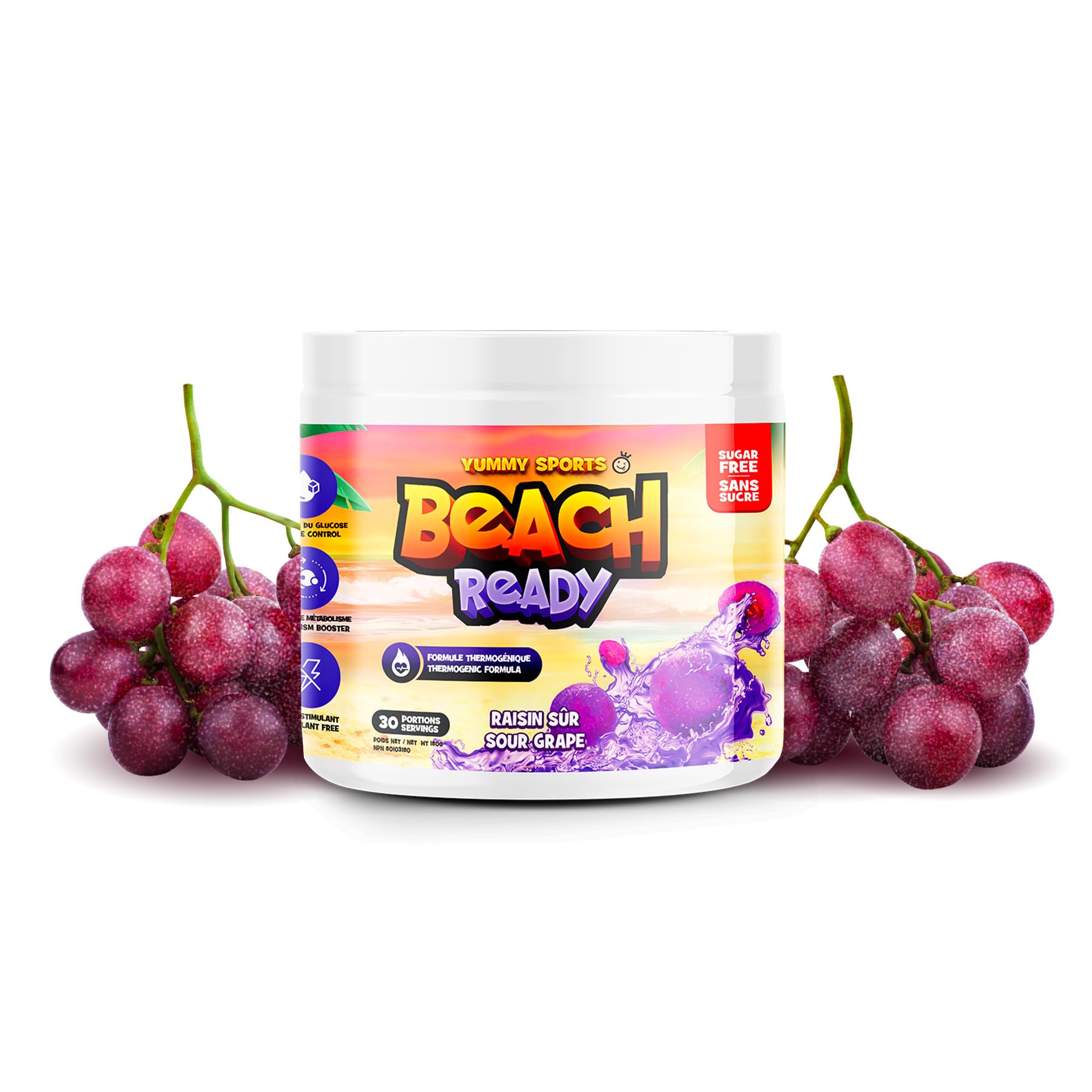 Yummy Sports Beach Ready – Stimulant-Free Fat Burner with L