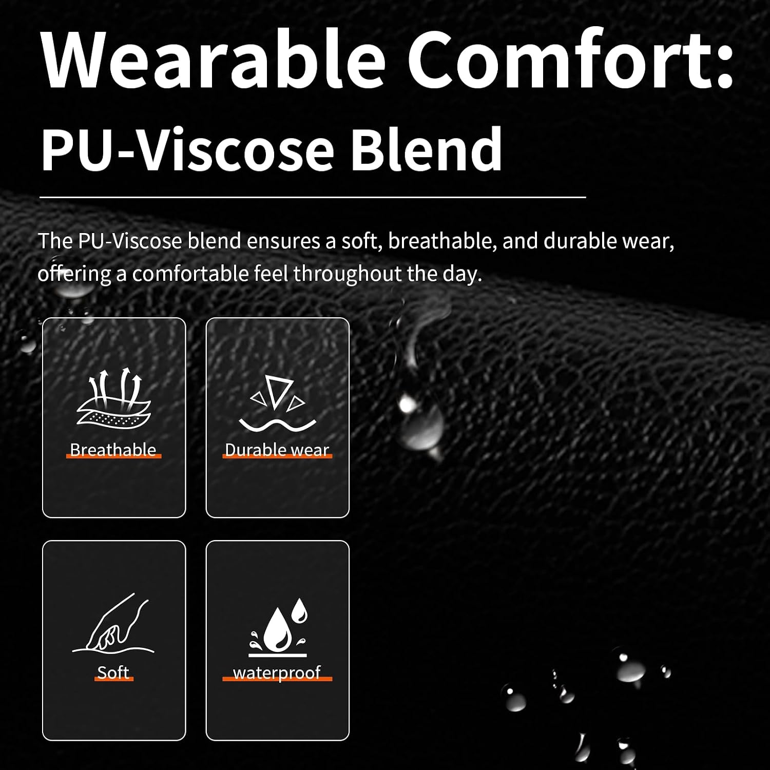 Men's PU Faux Leather Jacket Stand Collar Motorcycle Jacket Waterproof Windproof Zip-Up Vintage Bomber