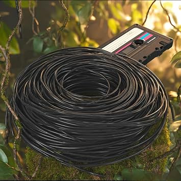 56Pcs Recorder Rubber Belts-Rubber Drive Belt Set Premium for DVD, CD, VCR, Cassette Player Repair,40-120mm(Black,1mm Width)