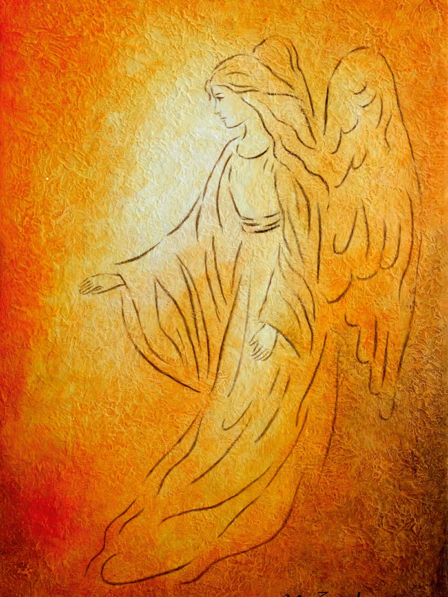 CALVENDO Puzzle 1000 Teile „Engel – Lichtboten Für Die Seele“ – 48x64 Cm, Hochwertige Qualität Aus Europa