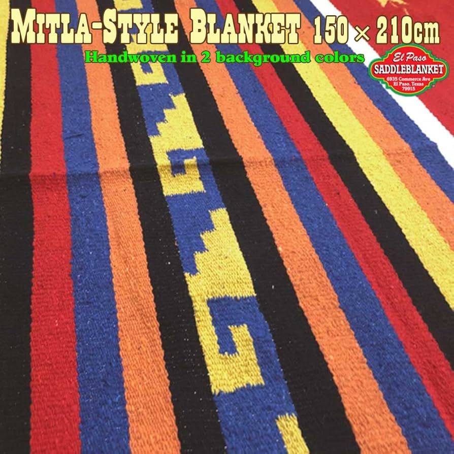 [未使用] エルパソ ネイティブ柄ラグ マサトラン サドルブランケット キャンプ 未使用] エルパソ ネイティブ柄ラグ マサトラン サドル