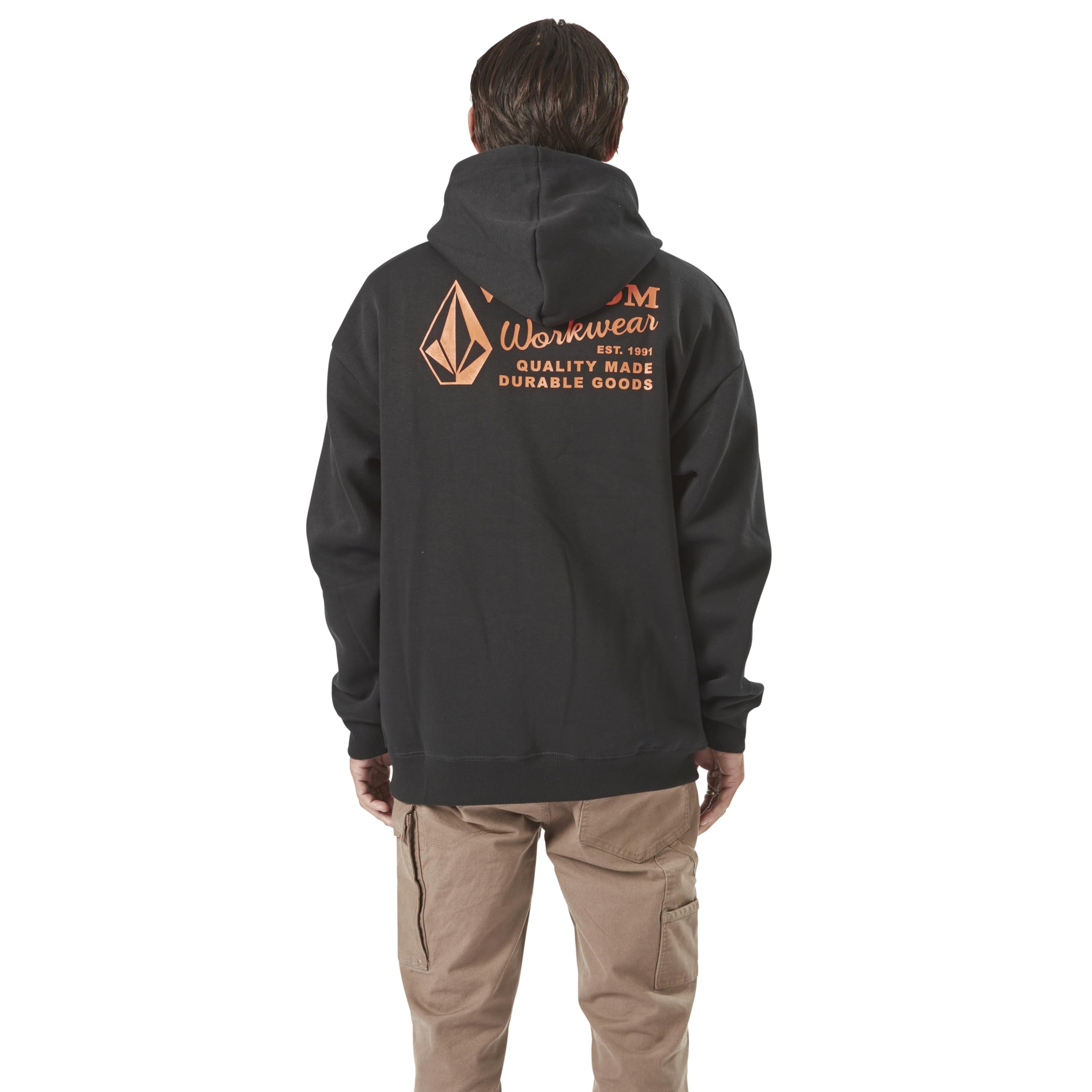 Volcom Męska bluza z kapturem Volcom odzież robocza bluza polarowa