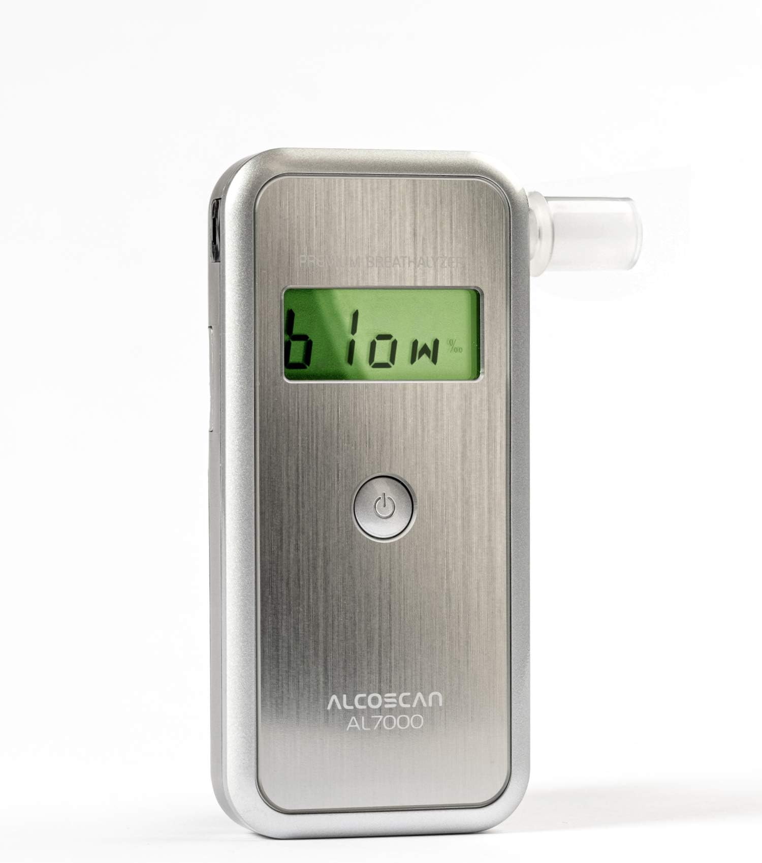 Alcolino AL7000 Deluxe Digital Breathalyser with Replaceable Sensor in the Fully-Equipped Version