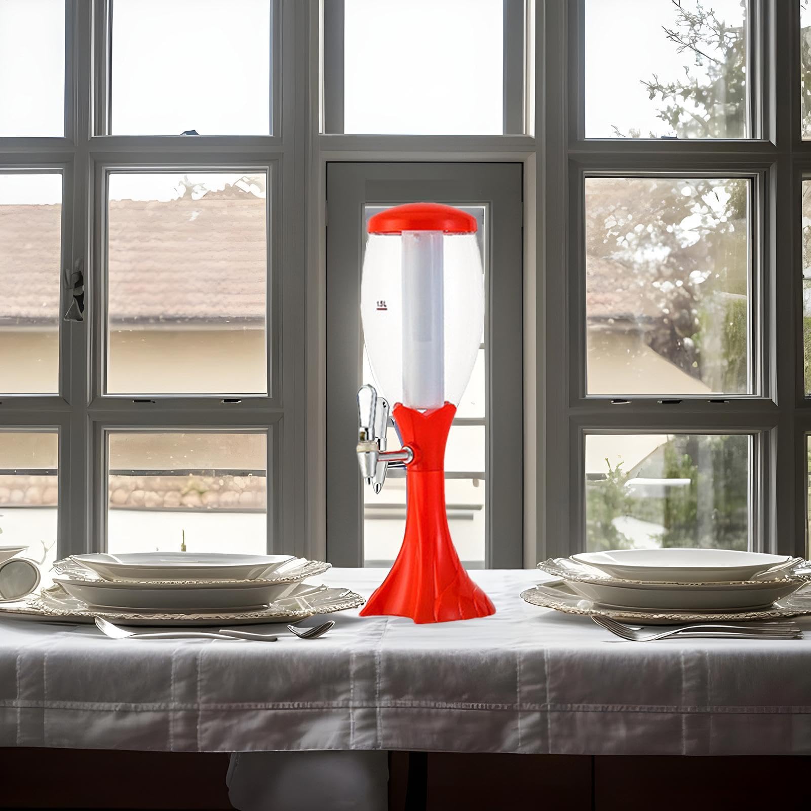 Torre delle bevande, distributore di bevande - Torre Margarita con tubo