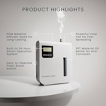 DōTERRAFrankincense15ml +motion diffuser Amazon.com: The Magic Scent Diffuser, Scent Air Machine for Home