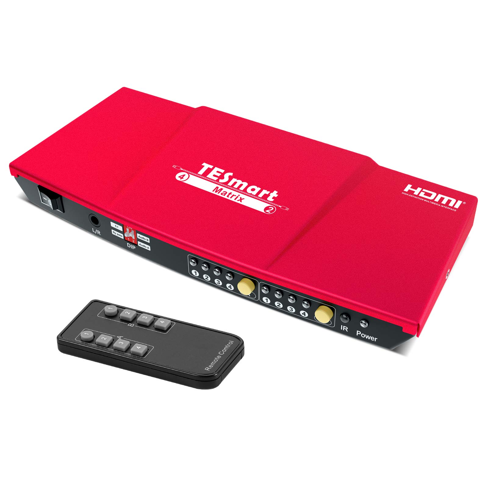 Tesmart Hdmi Matrix 4x2 In Out Matrix Hdmi Desertcart INDIA