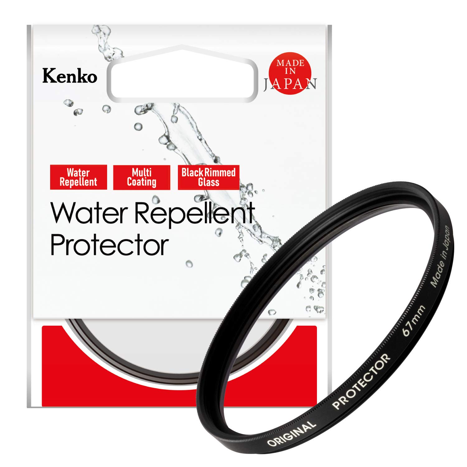 【Amazon.co.jp限定】Kenko Original 撥水レンズプロテク…