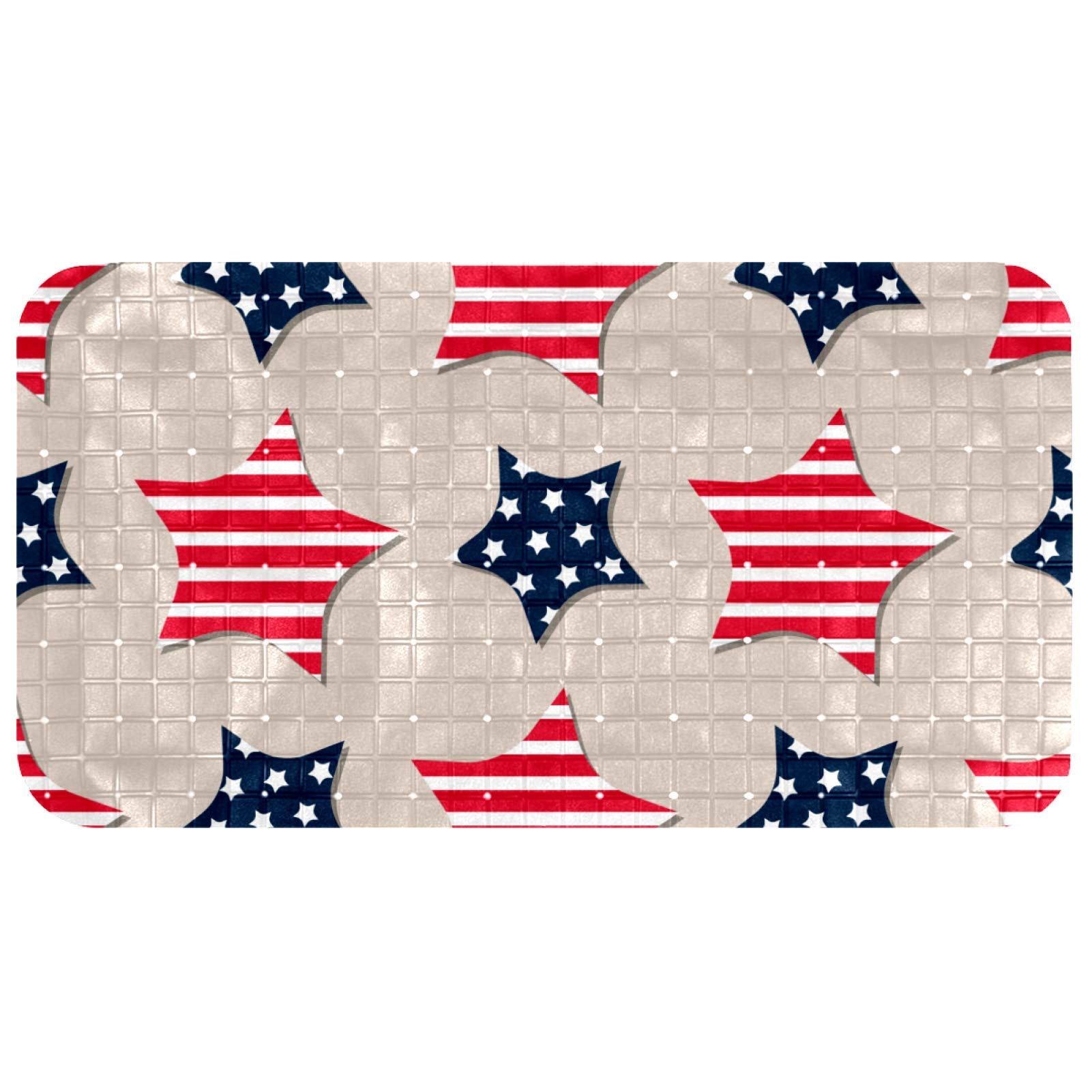 Tapis de bain doux Bennigiry pour bébé et enfant | Tapis de douche original 68 x 37 cm