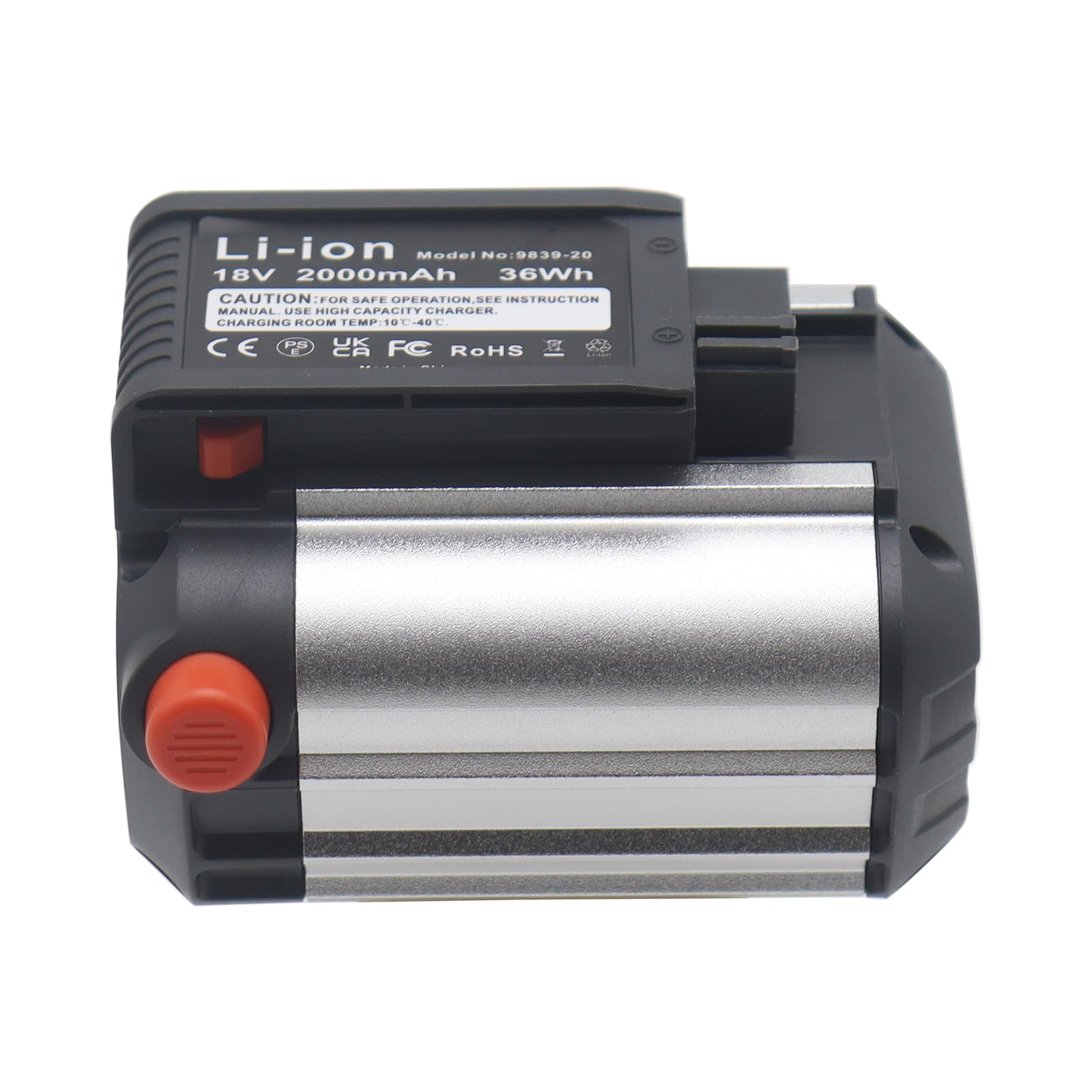 Batterie de rechange 18 V 2,0 Ah pour Gardena BLi-18 9840-20 9839-20, compatible avec les outils Gardena Li-ion System Li-18