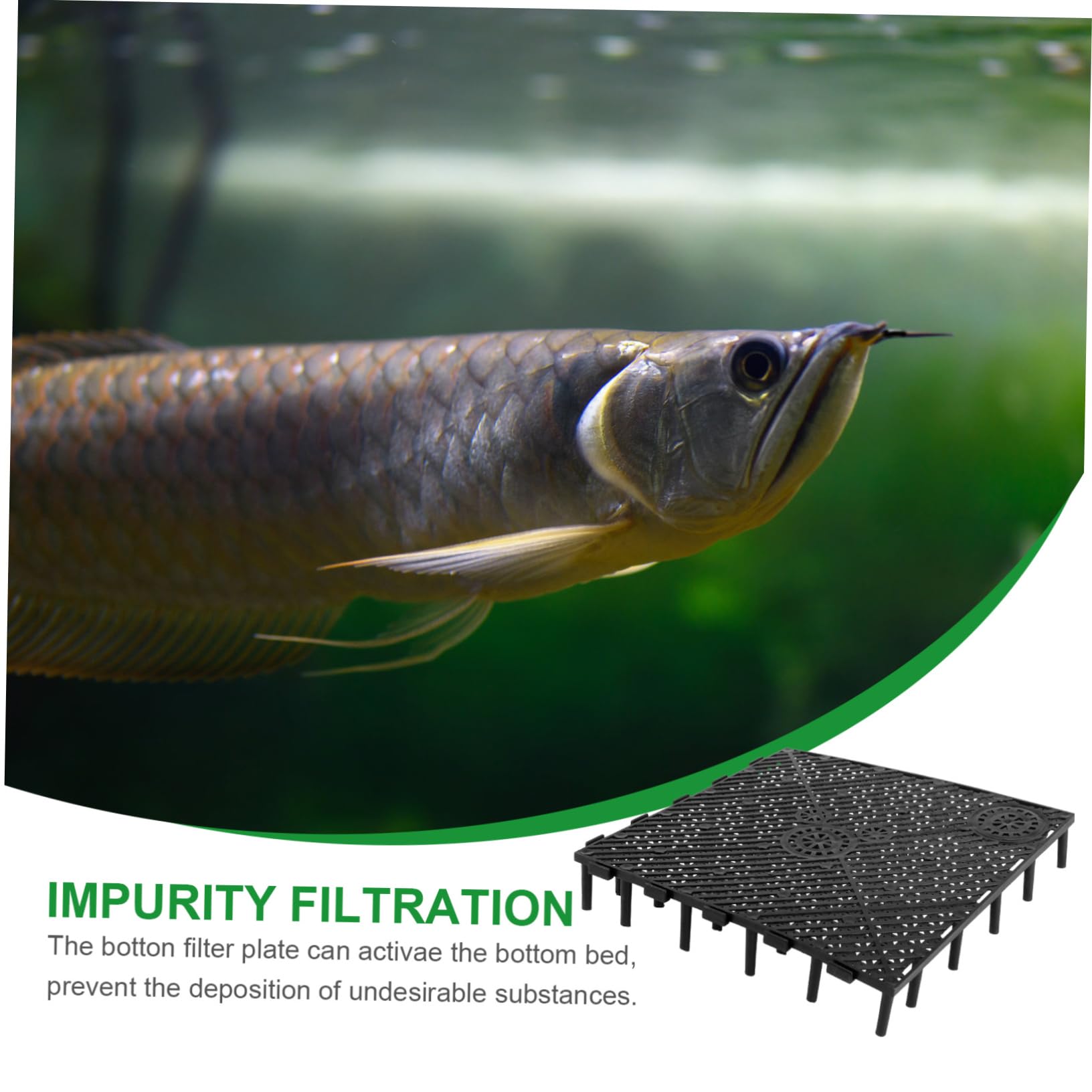 Zerodeko 20 Stück Filterplatte Aquarium-Filtersubstrat Für Bepflanztes Aquarium Geräuschloser Fischtank-Filter Fischtank-Boden Fischtank Aquarium-Boden Aquarium Kies