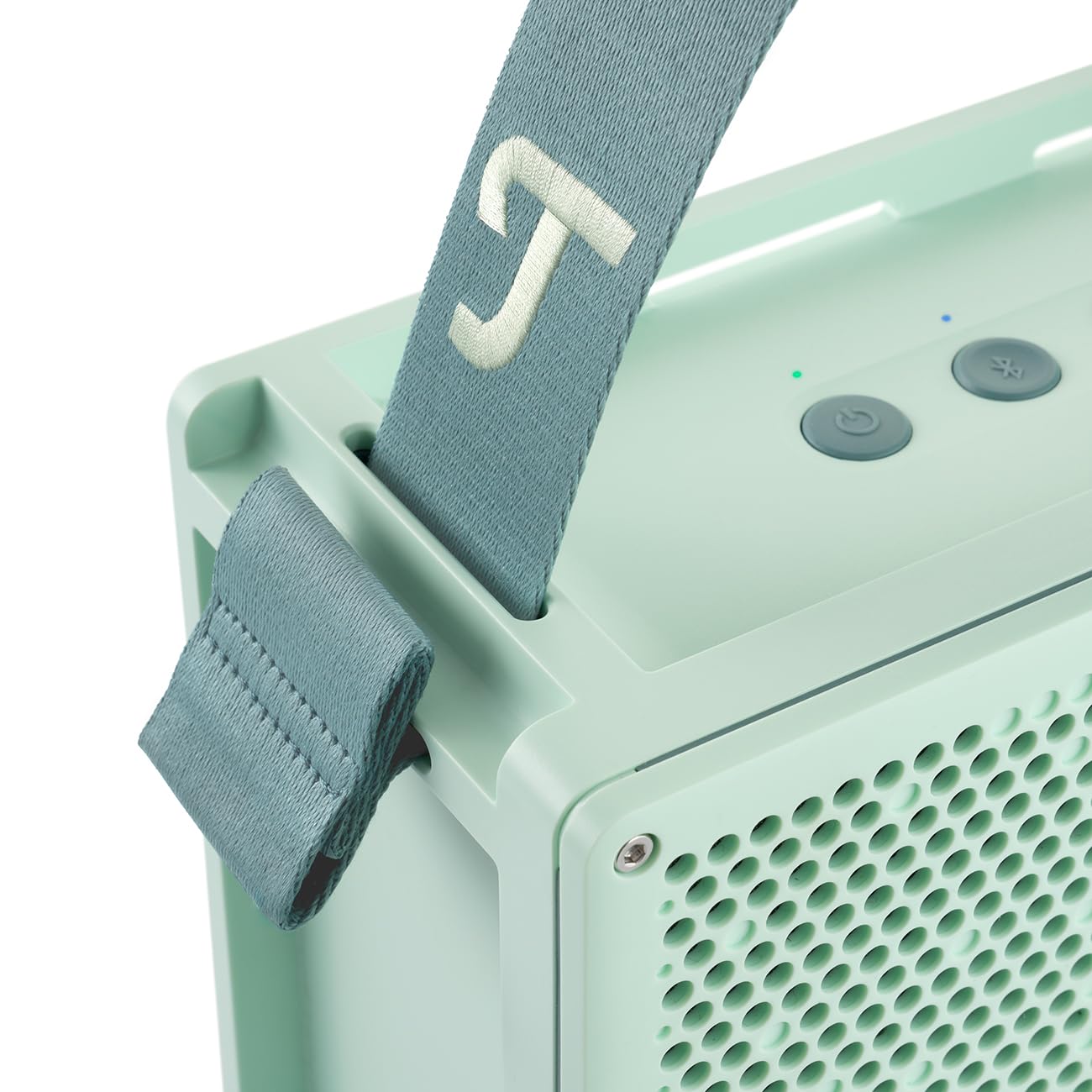 Głośnik Bluetooth Teufel MYND, głośnik przenośny, wodoodporny zgodnie z normą IP67, system 2.1, czas pracy baterii do 42 godzin, funkcja powerbanku - Light Mint