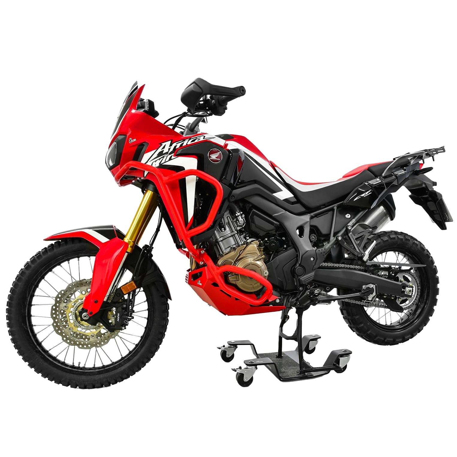Universale Motociclo Pedana per cavalletto Centrale Manovra Piastra Manovra carrello 400 kg