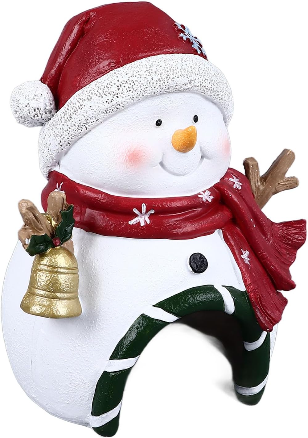 Christmas Aquarium Decorations, Aquarium Decor Fish Tank Decorations, for Fish Tank Landscaping Decor, Christmas Fish Tank Decoration, Resin Fish Tank Ornaments, for Holiday Decor (Xmas Snowman)