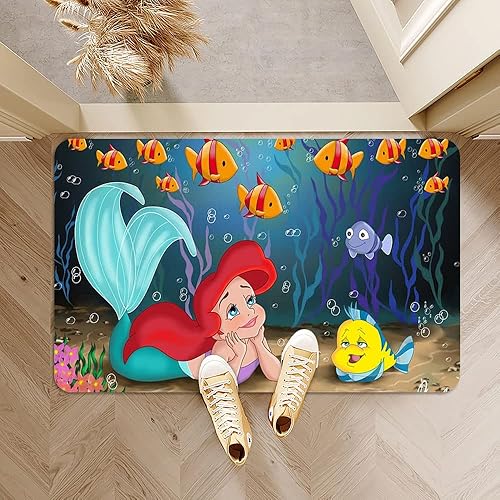 Miniatura 5 de Tapete de baño de tierra de diatomeas, tapete antideslizante de secado rápido con diseño de peces de belleza, súper absorbente, tapete de baño