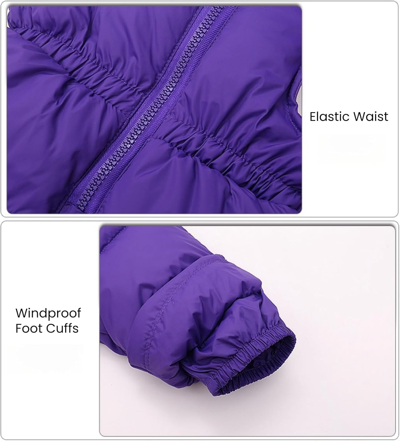 Ohrwurm Toddler 2-Piece Ski Snowsuit Set Kids Puffer Jacket Winter Coat Snow Pants Bib for 1-5T